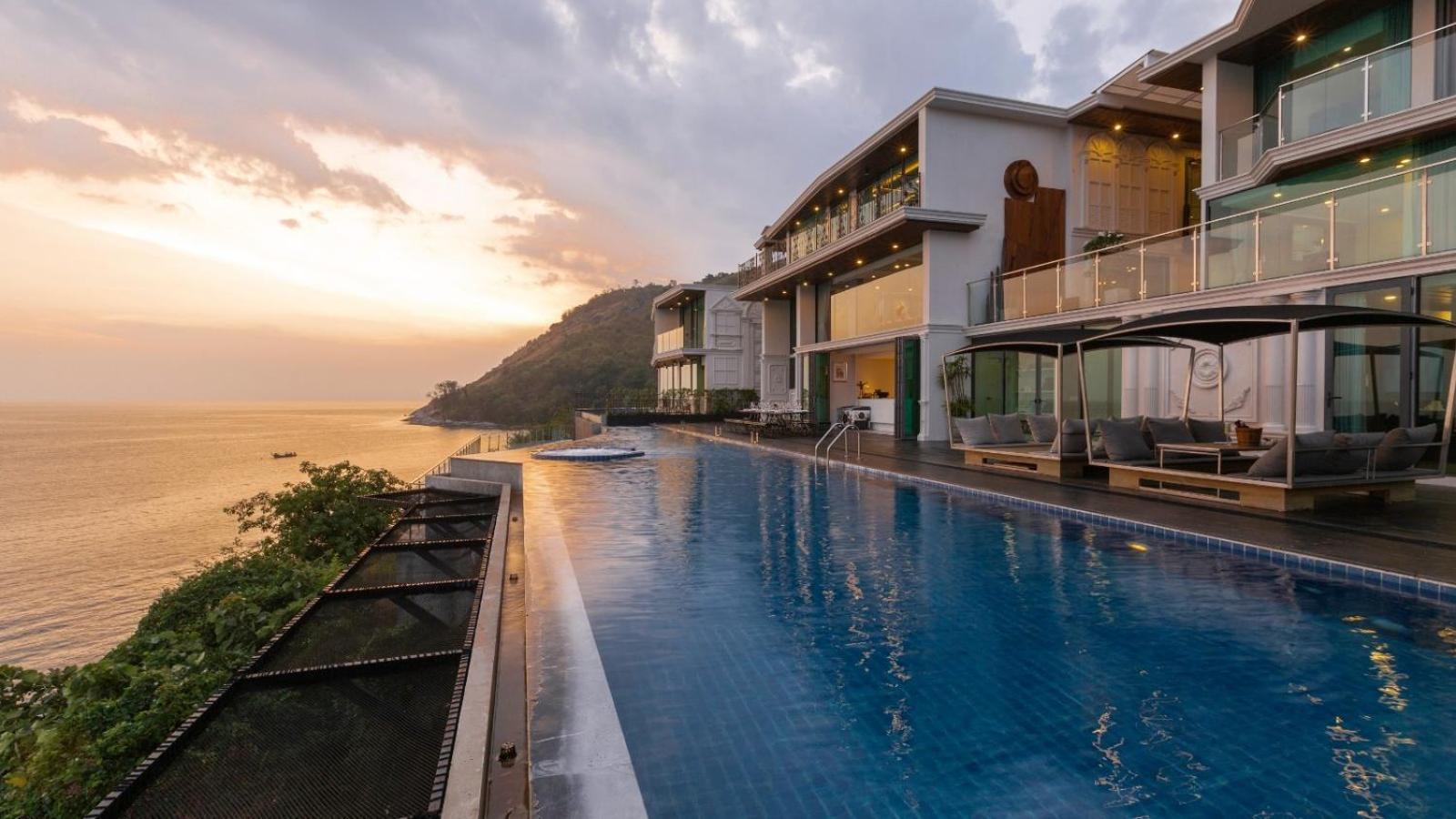 Villa Thousand Cliffs Nai Harn Екстериор снимка