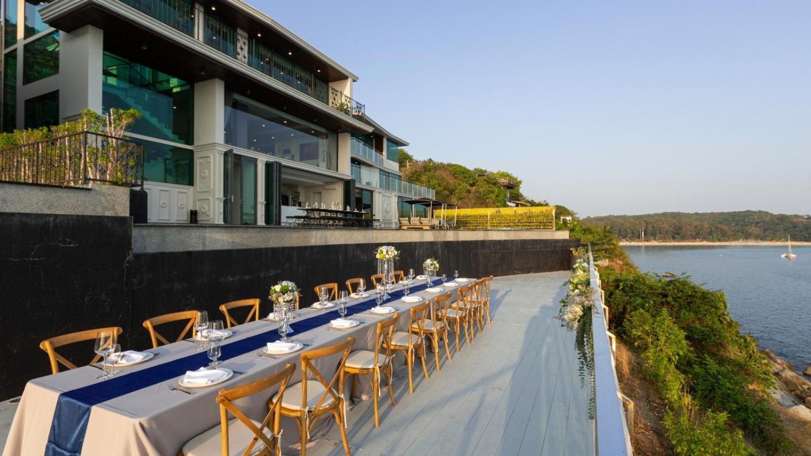 Villa Thousand Cliffs Nai Harn Екстериор снимка