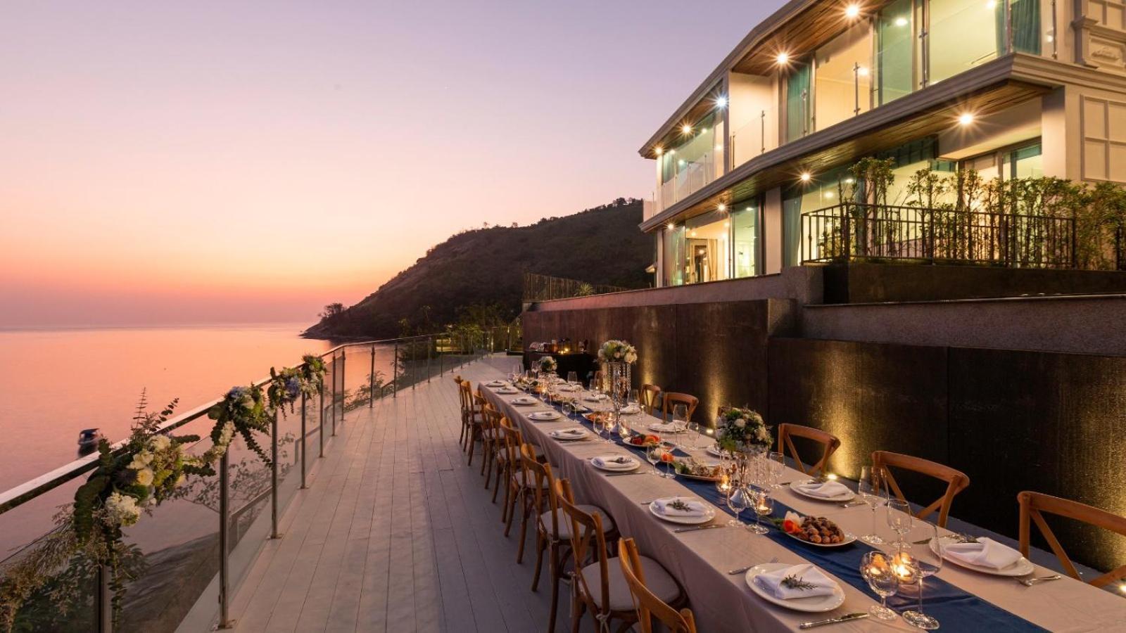 Villa Thousand Cliffs Nai Harn Екстериор снимка