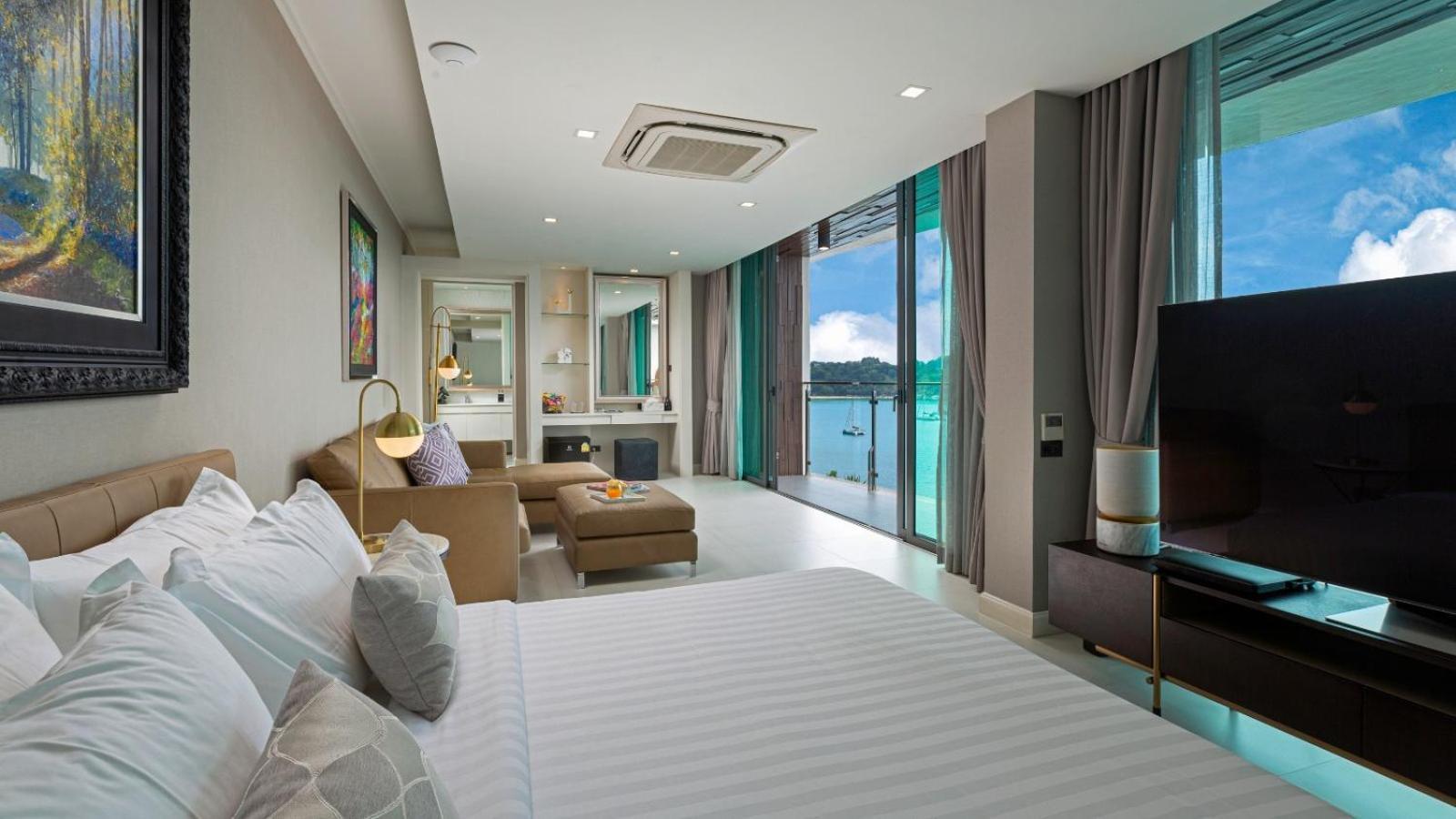 Villa Thousand Cliffs Nai Harn Екстериор снимка