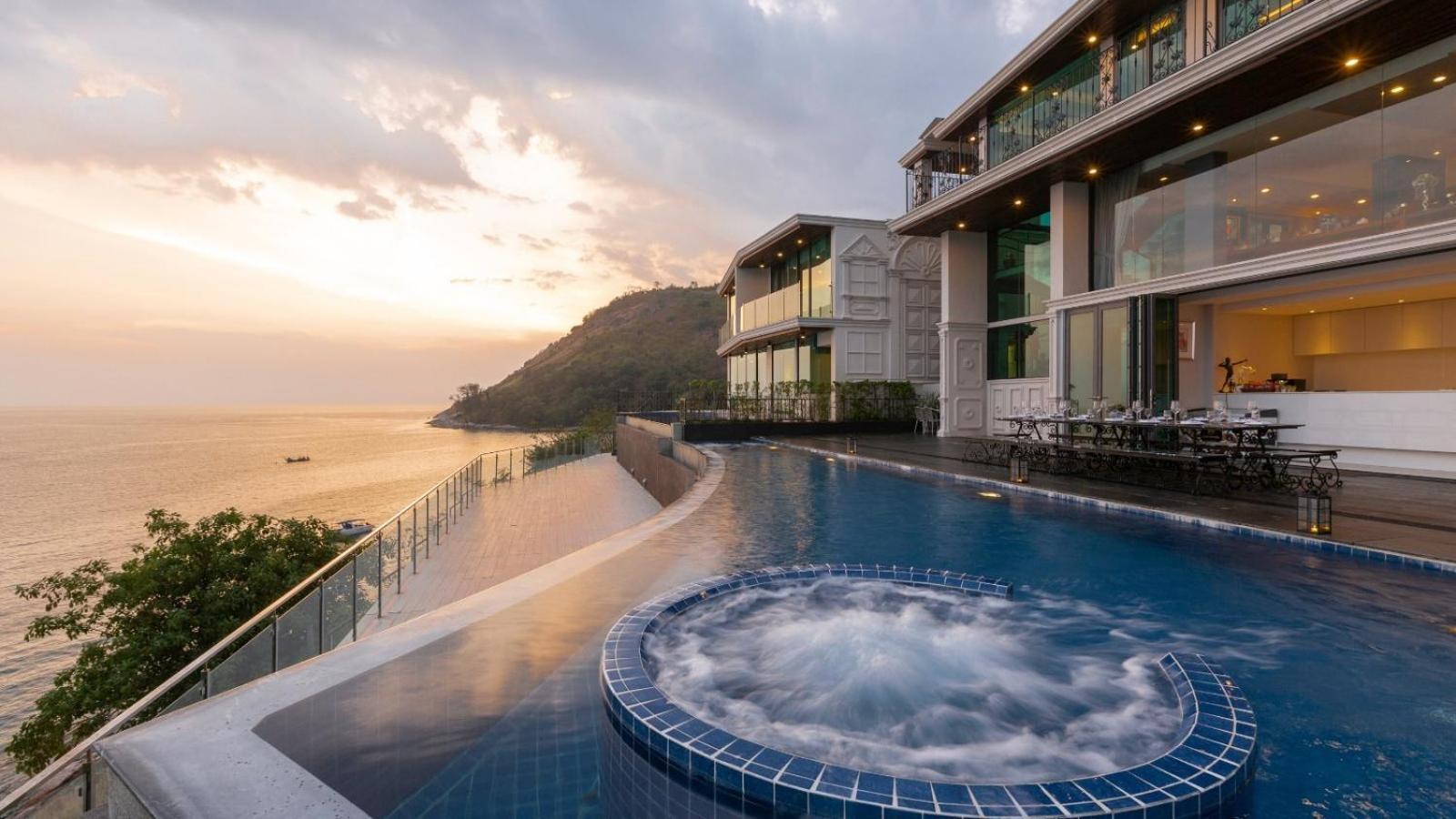 Villa Thousand Cliffs Nai Harn Екстериор снимка