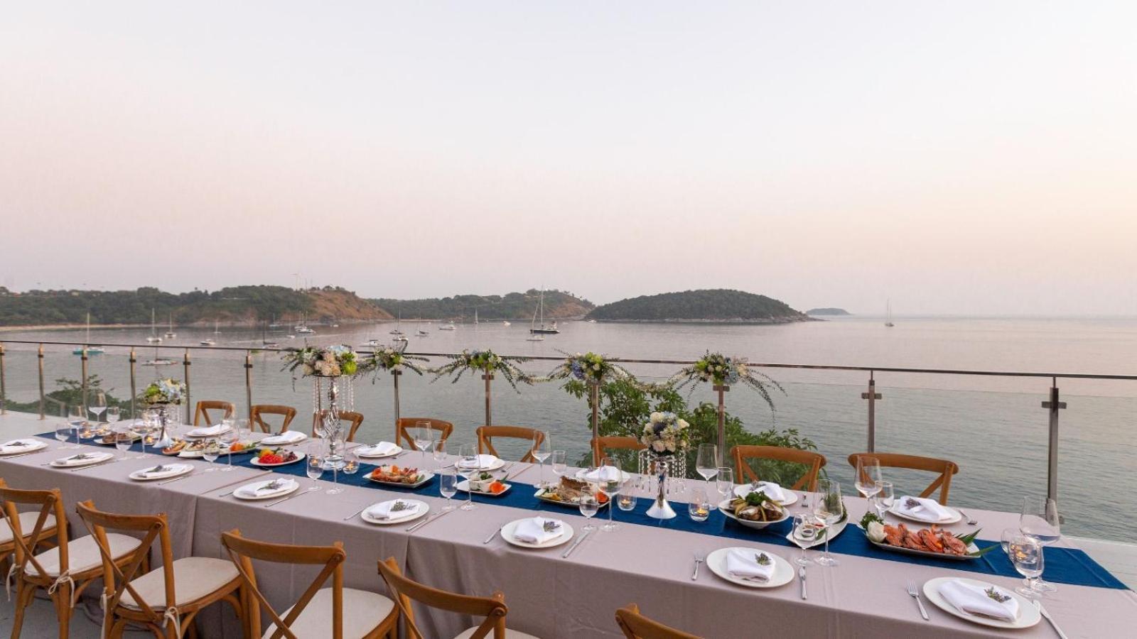 Villa Thousand Cliffs Nai Harn Екстериор снимка